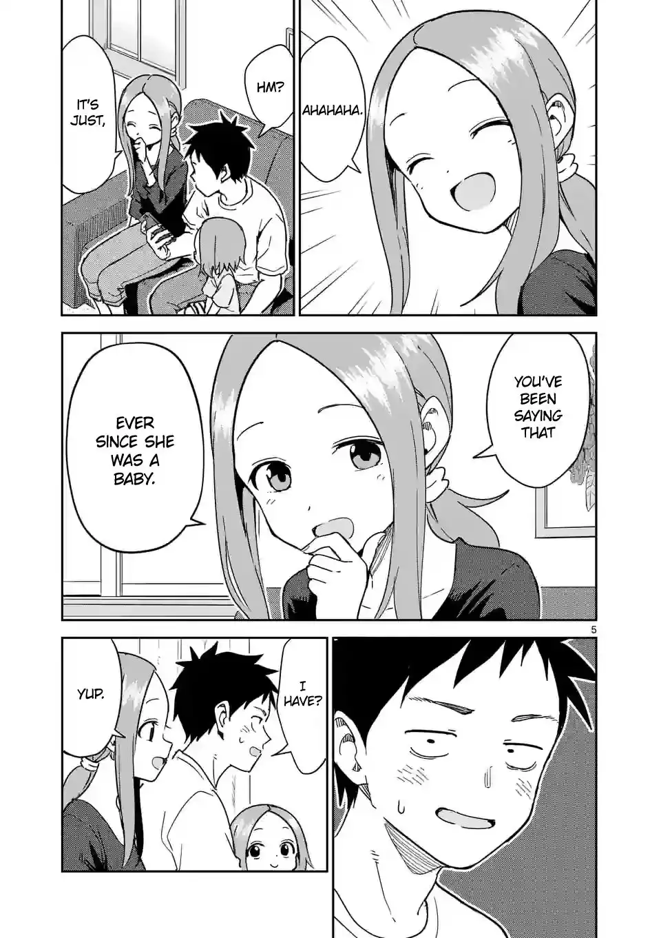 Karakai Jouzu no (Moto) Takagi-san Chapter 276 6